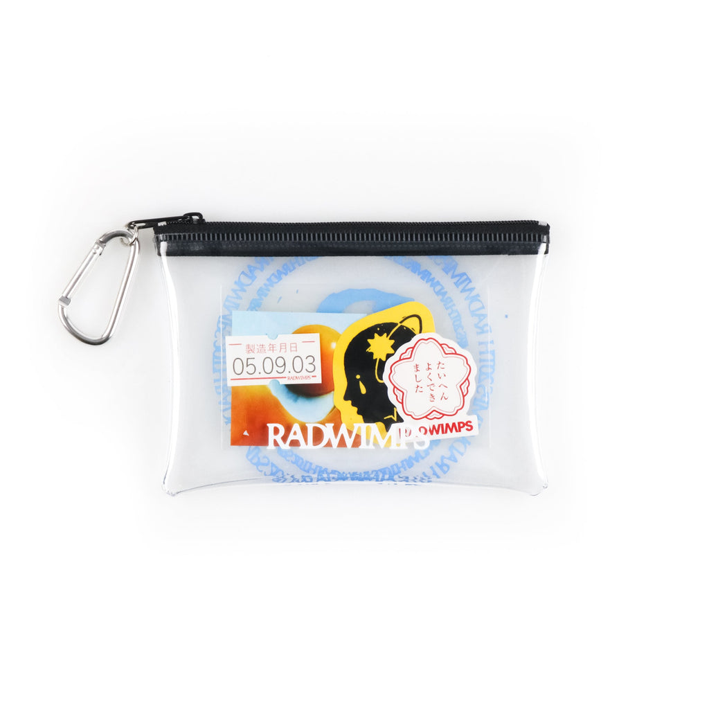 RADWIMPS セット Venue exchange / November 23rd] Sticker & Clear Pouch Set