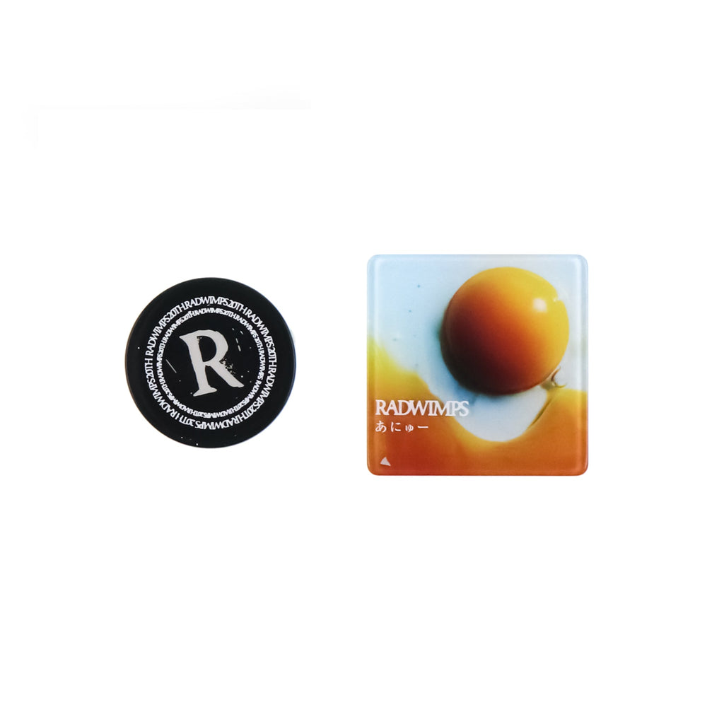 会場引換／11月23日】アクリルバッジセット – RADWIMPS ONLINE STORE