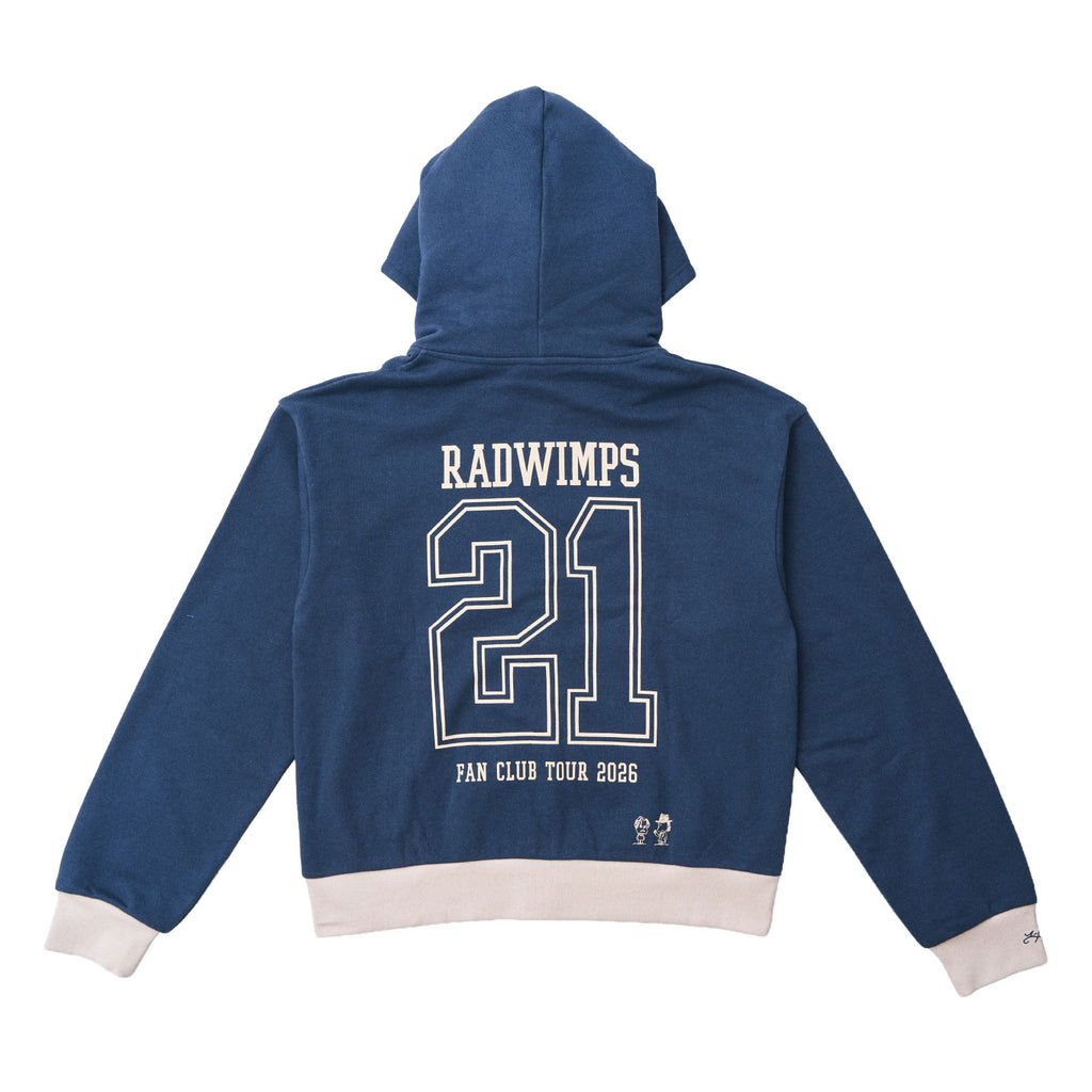 RADWIMPS スウェット 2026 ユーリンチー Okawari Zip-Up Hoodie 2026 – RADWIMPS ONLINE STORE