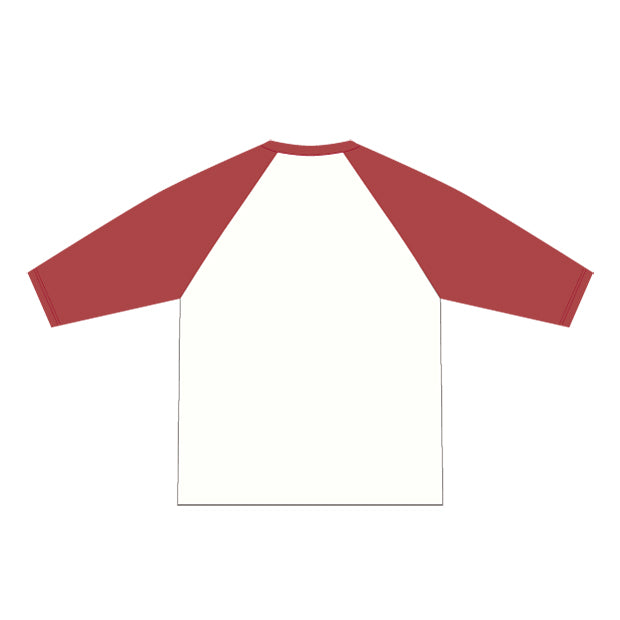 Rくん Tシャツ2021(茜色&オフホワイト)