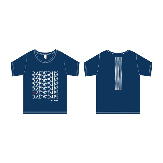 YOIOTOSHIWO Tシャツ (ネイビー) – RADWIMPS ONLINE STORE