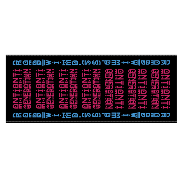 フェイスタオル(ANTI ANTI GENERATION) – RADWIMPS ONLINE STORE フェイスタオル(ANTI ANTI GENERATION) – RADWIMPS ONLINE STORE