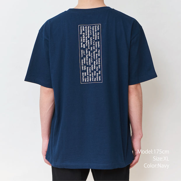 ハローTシャツ (ネイビー)