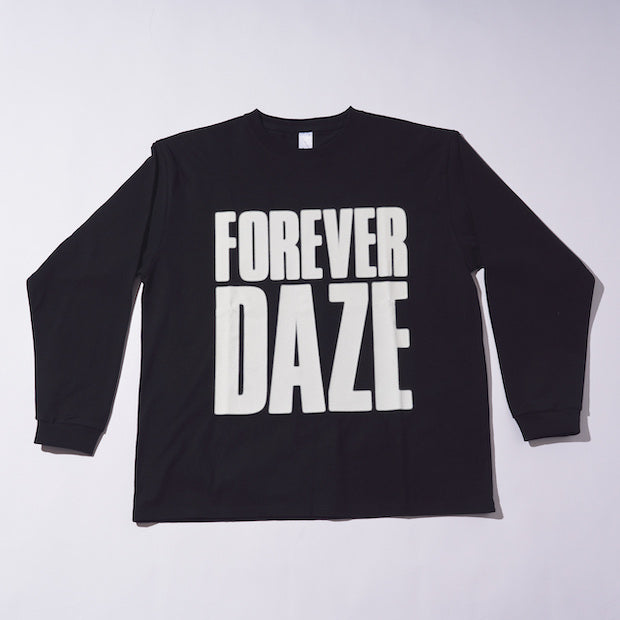 FOREVER DAZE ロングTシャツ21-22（黒）