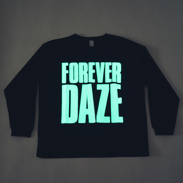 FOREVER DAZE Long T-shirt 21-22 (Black)