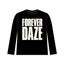 FOREVER DAZE ロングTシャツ21-22（黒）