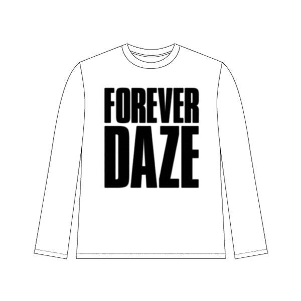 FOREVER DAZE ロングTシャツ21-22（白）