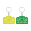 Cat teaser keychain 2021 (yellow)