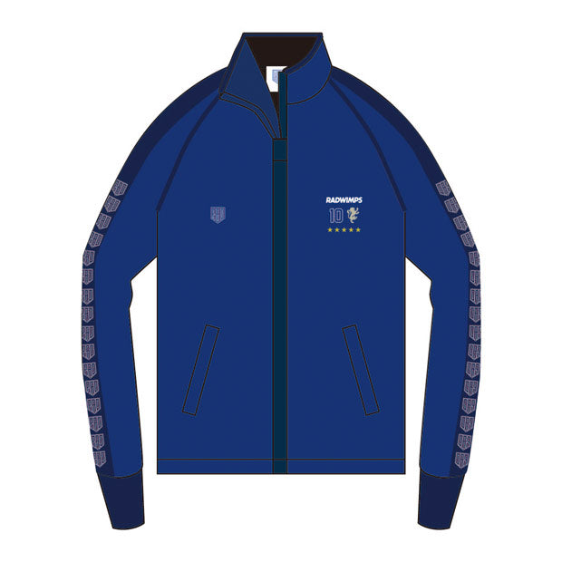 Jersey jacket (blue)