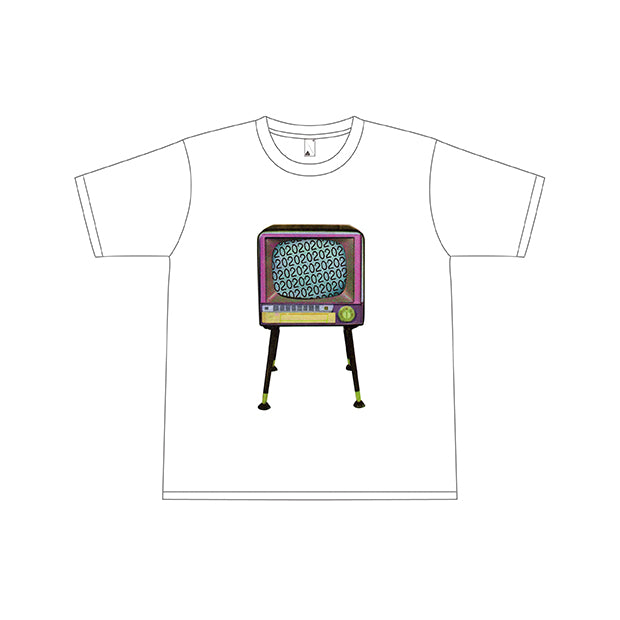 テレビＴシャツ (ホワイト)