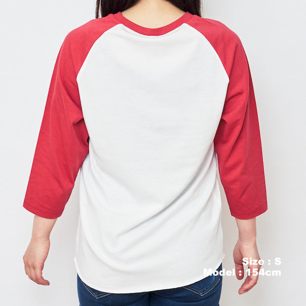 R-kun T-shirt 2021 (madder red &amp; off-white)