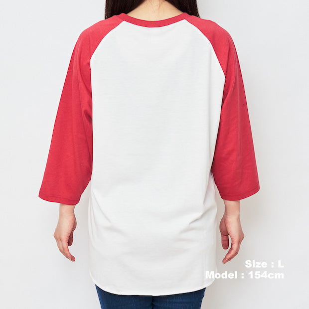 R-kun T-shirt 2021 (madder red &amp; off-white)