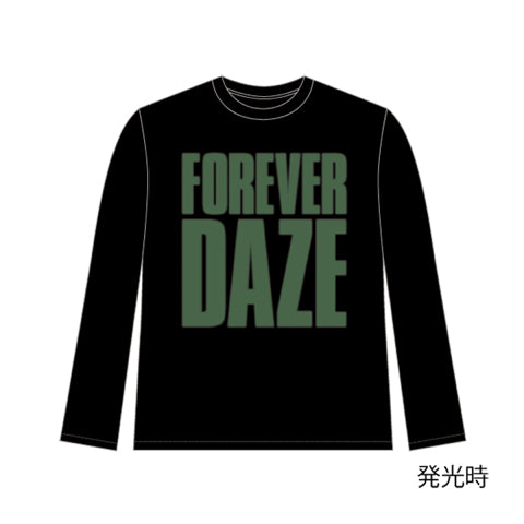 FOREVER DAZE Long T-shirt 21-22 (Black)