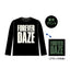 FOREVER DAZE Long T-shirt 21-22 (Black)