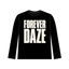 FOREVER DAZE ロングTシャツ21-22（黒）