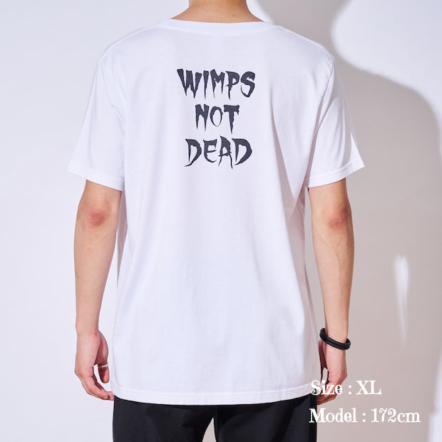 WIMPS NOT DEAD Tシャツ 2023（白）