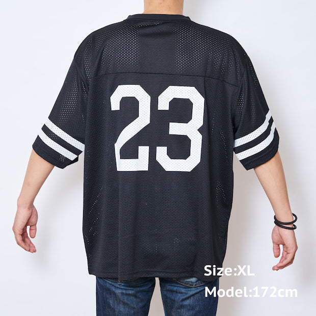 Mesh Jersey T-Shirt 2023 Black