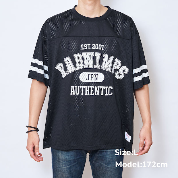 Mesh Jersey T-Shirt 2023 Black