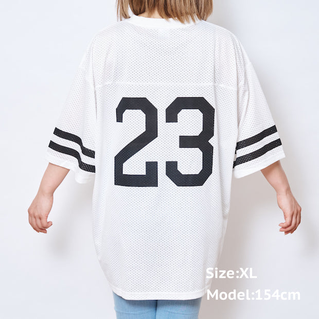 Mesh Jersey T-Shirt 2023 White