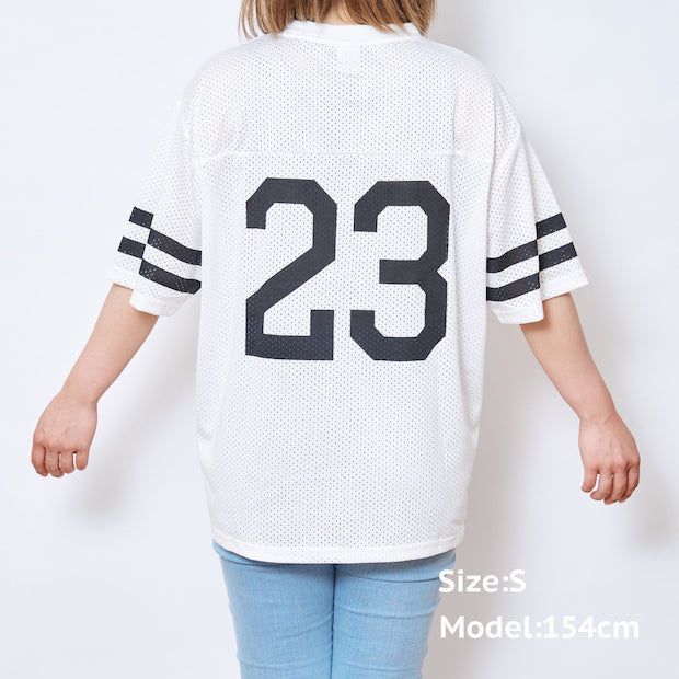 Mesh Jersey T-Shirt 2023 White