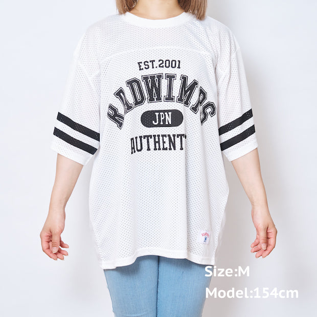 Mesh Jersey T-Shirt 2023 White