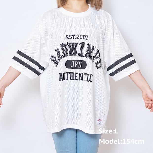 Mesh Jersey T-Shirt 2023 White