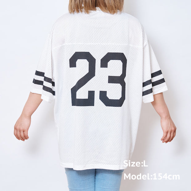 Mesh Jersey T-Shirt 2023 White