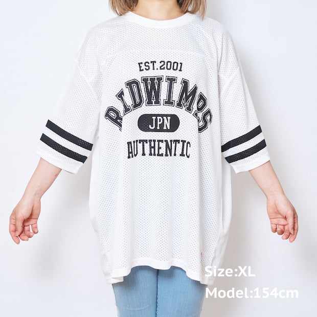 Mesh Jersey T-Shirt 2023 White